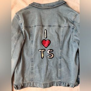 Custom Made Taylor Swift Jean Jacket One Size